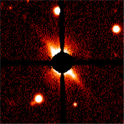 dust disk surrounding AU Microscopium