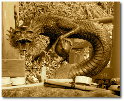 The Dragon at the Kurama Shrine