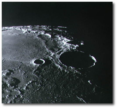 lunar farside from orbit (Apollo 11)